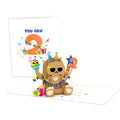 Playpop Card™: 2nd Birthday Bear