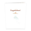 Wedding Dress Pop-Up Card