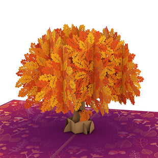 Oak Tree Pop-Up Card