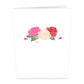 Pink Rose Basket Pop-Up Card