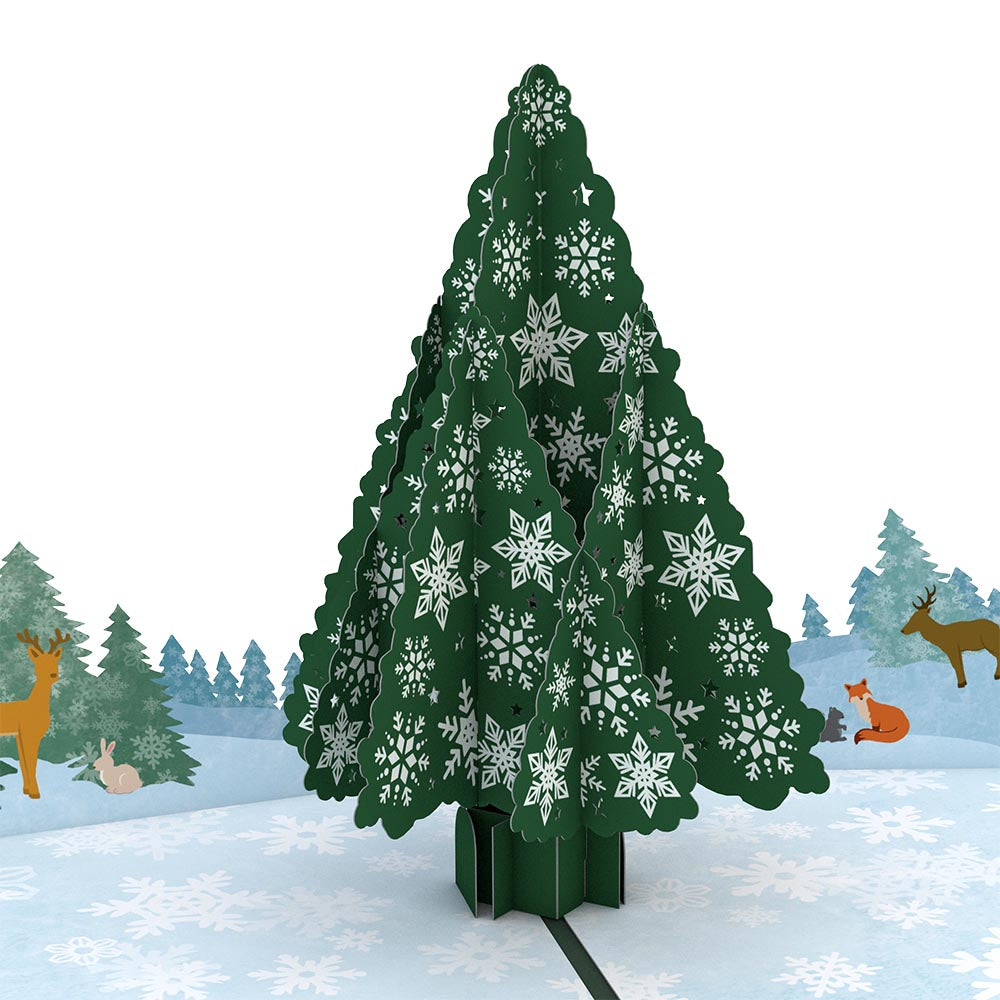 Arbor Day Foundation Holiday Tree Pop-Up Card