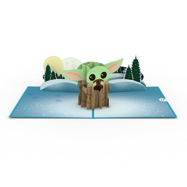 Star Wars™ The Mandalorian™ The Child: Warm Holiday Wishes Pop-Up Card