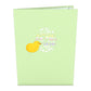 Easter Lily of the Valley Pop-Up Card