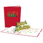 Happy Holidays Pop-Up Card