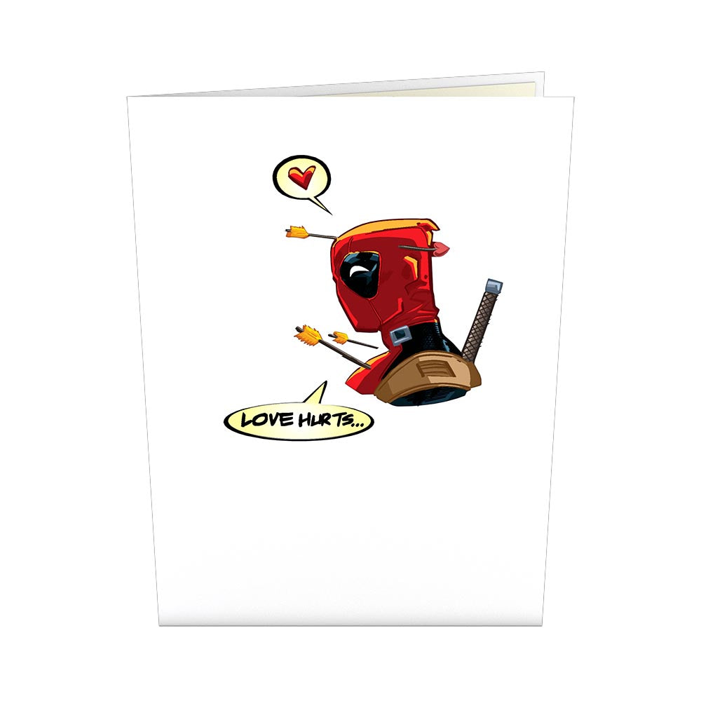 Marvel's Deadpool: Love Hurts Pop-Up Card