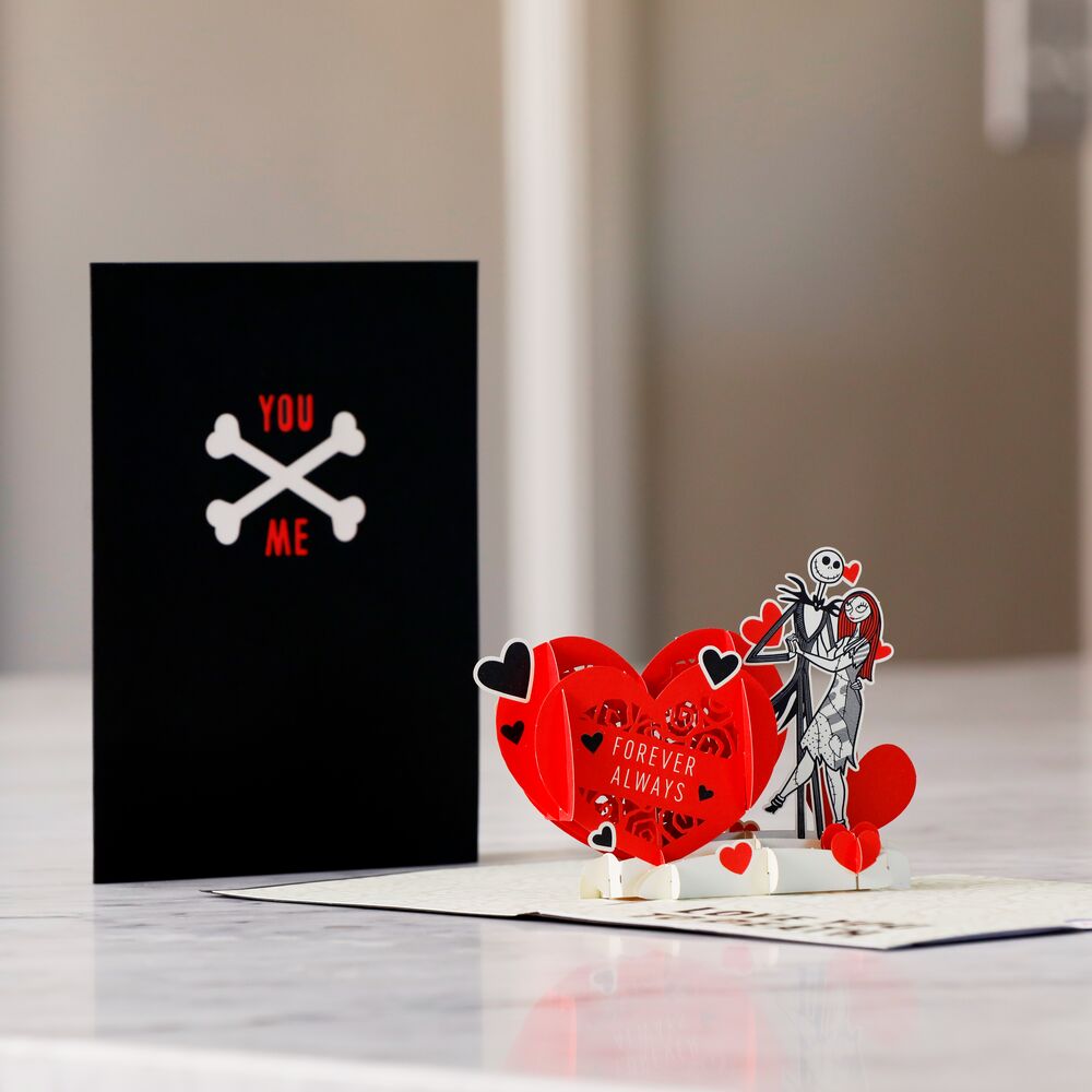 Disney Tim Burton's The Nightmare Before Christmas Love You to Death Pop-Up Card