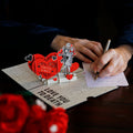 Disney Tim Burton's The Nightmare Before Christmas Love You to Death Pop-Up Card