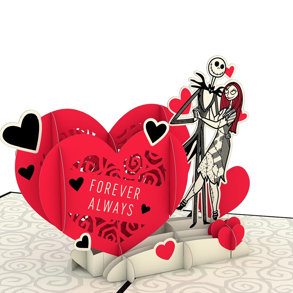 Disney Tim Burton's The Nightmare Before Christmas Love You to Death Pop-Up Card