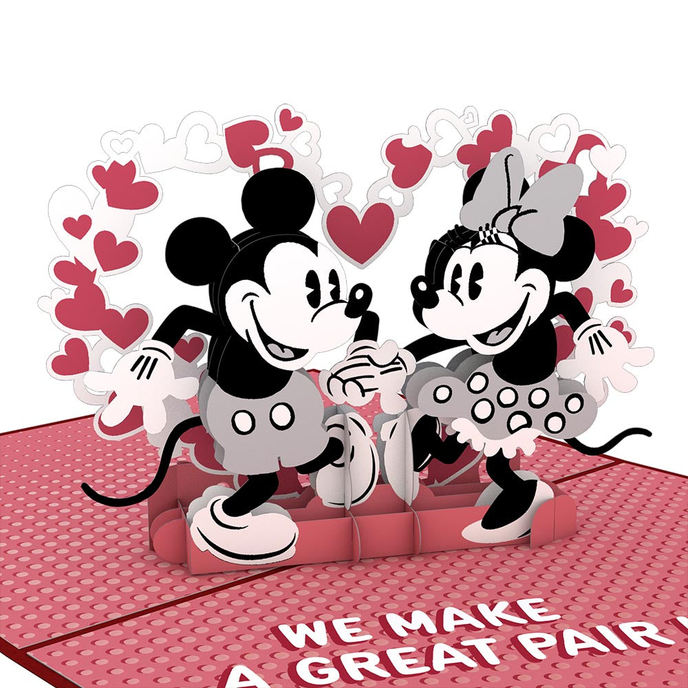 Disney's Mickey & Minnie: The Perfect Pair Pop-Up Card