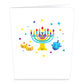 Playpop Card™: Hanukkah Menorah