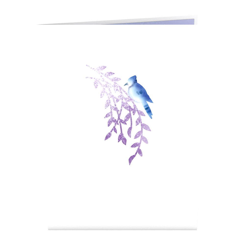 Winter Willow Tree Pop-Up Card