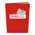 Star Wars™ The Mandalorian™ The Child: Valentine's Way Pop-Up Card