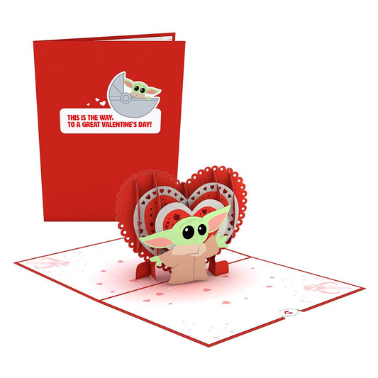 Star Wars™ The Mandalorian™ The Child: Valentine's Way Pop-Up Card