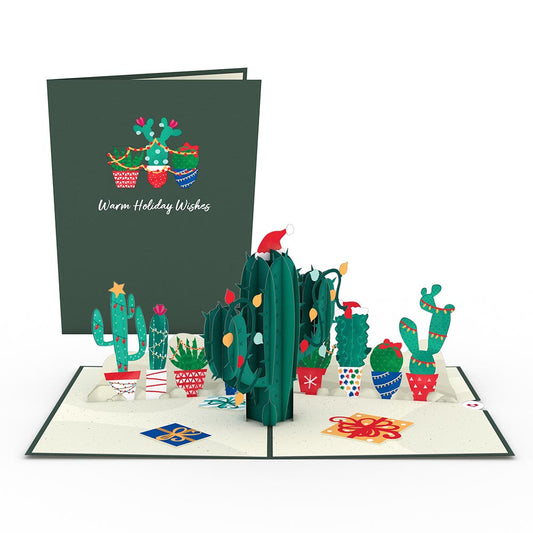Holiday Cactus Pop-Up Card