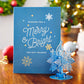 Snowflake Card with Ornament