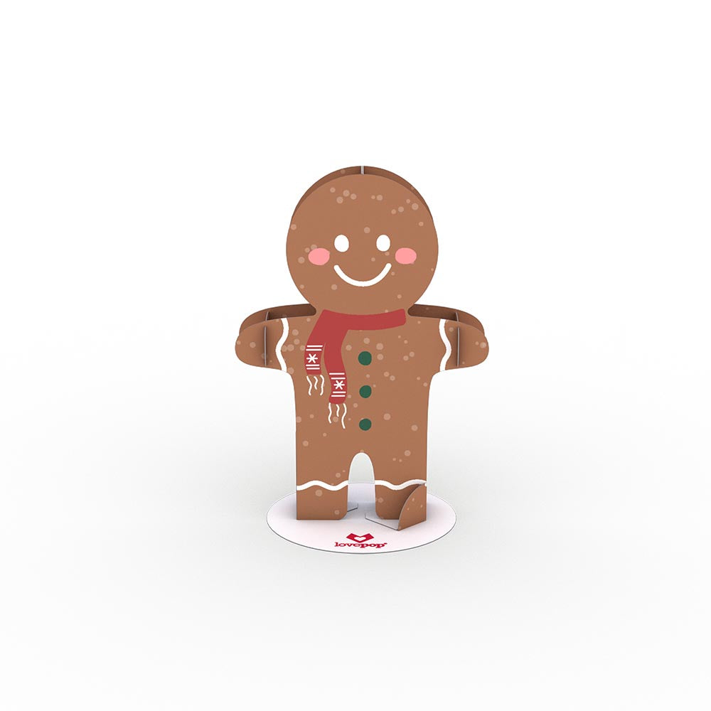 Stickerpop: Gingerbread Man (5-Pack)