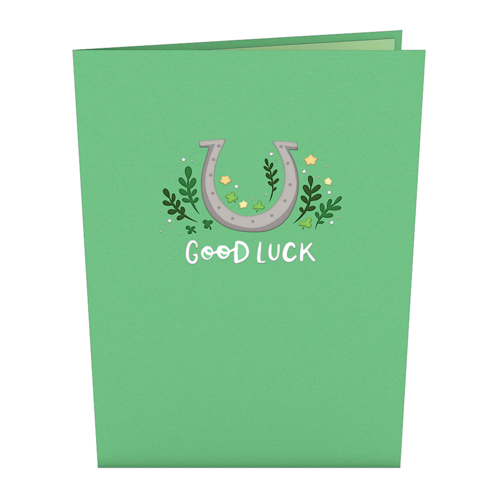 Saint Patrick's Day Lucky Clover Pop-Up Card
