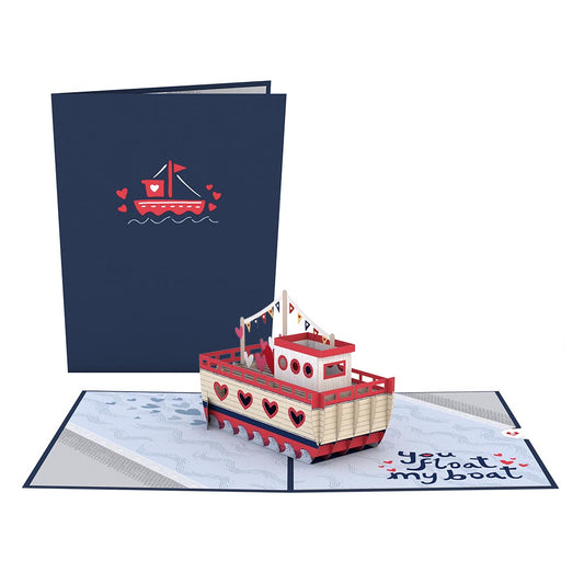 You Float My Boat Pop-Up Card