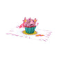 Playpop Card™: Girl Power Birthday Cupcake