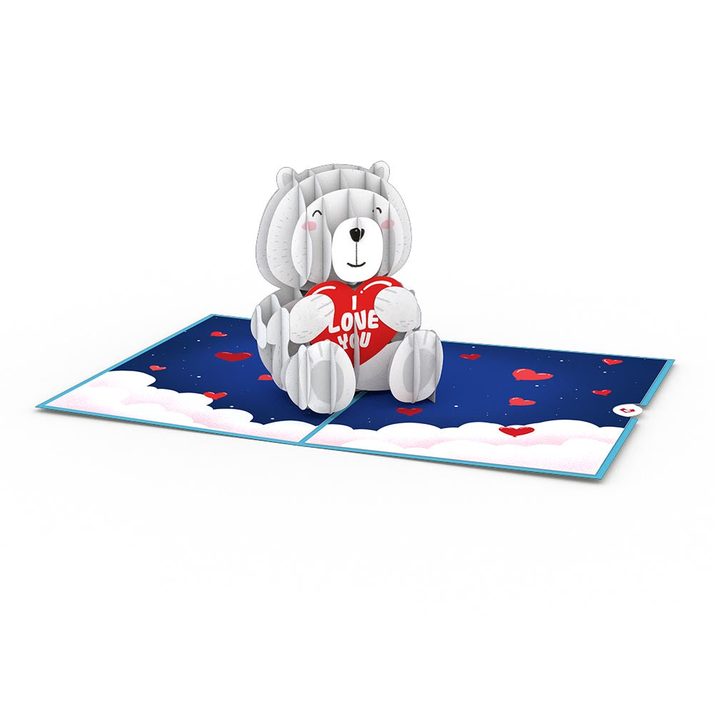 Happy Valentine's Day' Bear Pop-Up Card