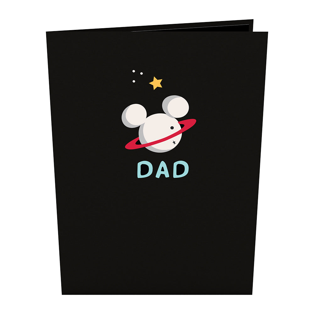 Disney's Mickey Mouse: Out of This World Dad Pop-Up Card