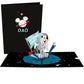 Disney's Mickey Mouse: Out of This World Dad Pop-Up Card