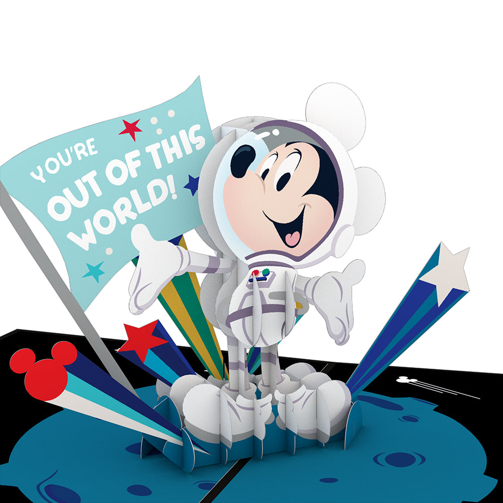 Disney's Mickey Mouse: Out of This World Dad Pop-Up Card