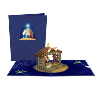 Nativity Pop-Up Card greeting card -  Lovepop
