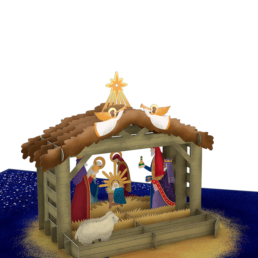 Nativity Pop-Up Card