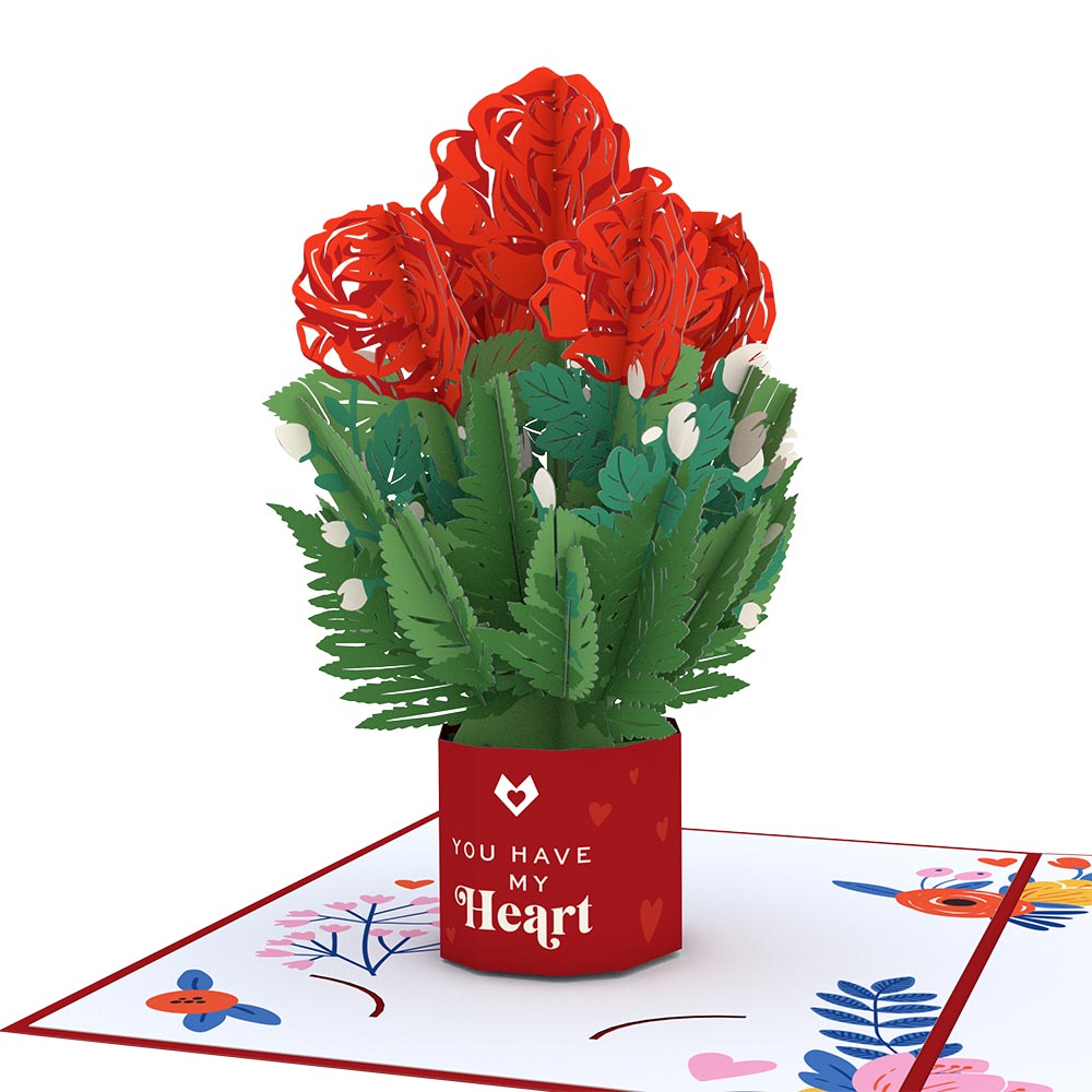 You Have My Heart Card with Mini Bouquet