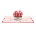 Valentine's Day Basket Pop-Up Card