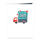 Truckloads of Love Pop-Up Card