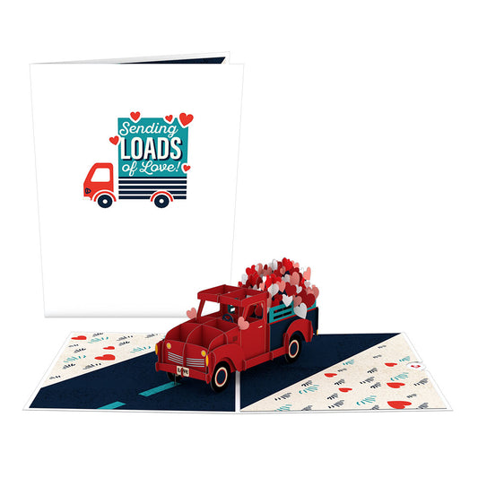 Truckloads of Love Pop-Up Card