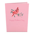 Mother's Day Cardinal Pop-Up Card