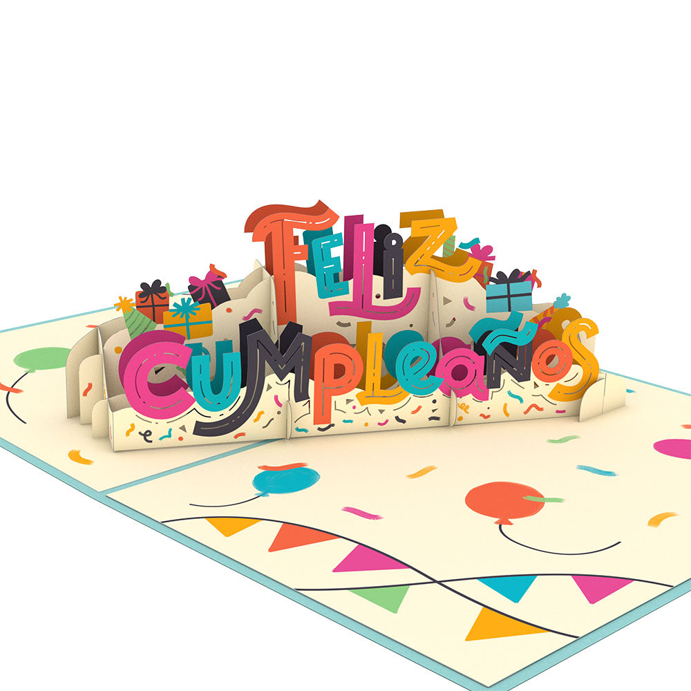 Feliz Cumpleaños Pop-Up Card