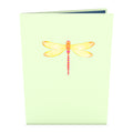 Dragonfly on Water Lily Pop-Up Card
