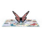Floral Monarch Butterfly Pop-Up Card