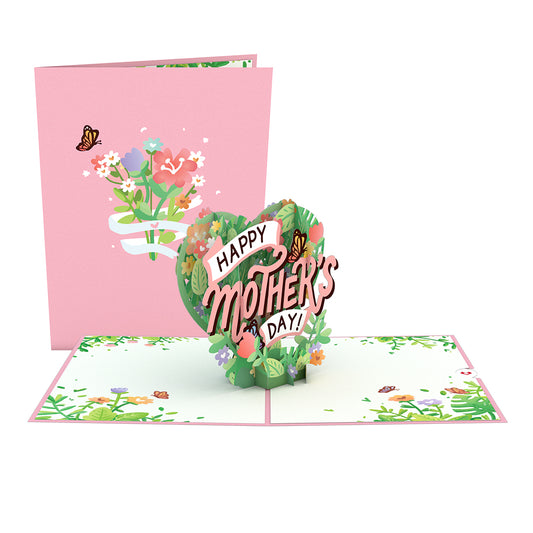 Mother's Day Heart Pop-Up Card
