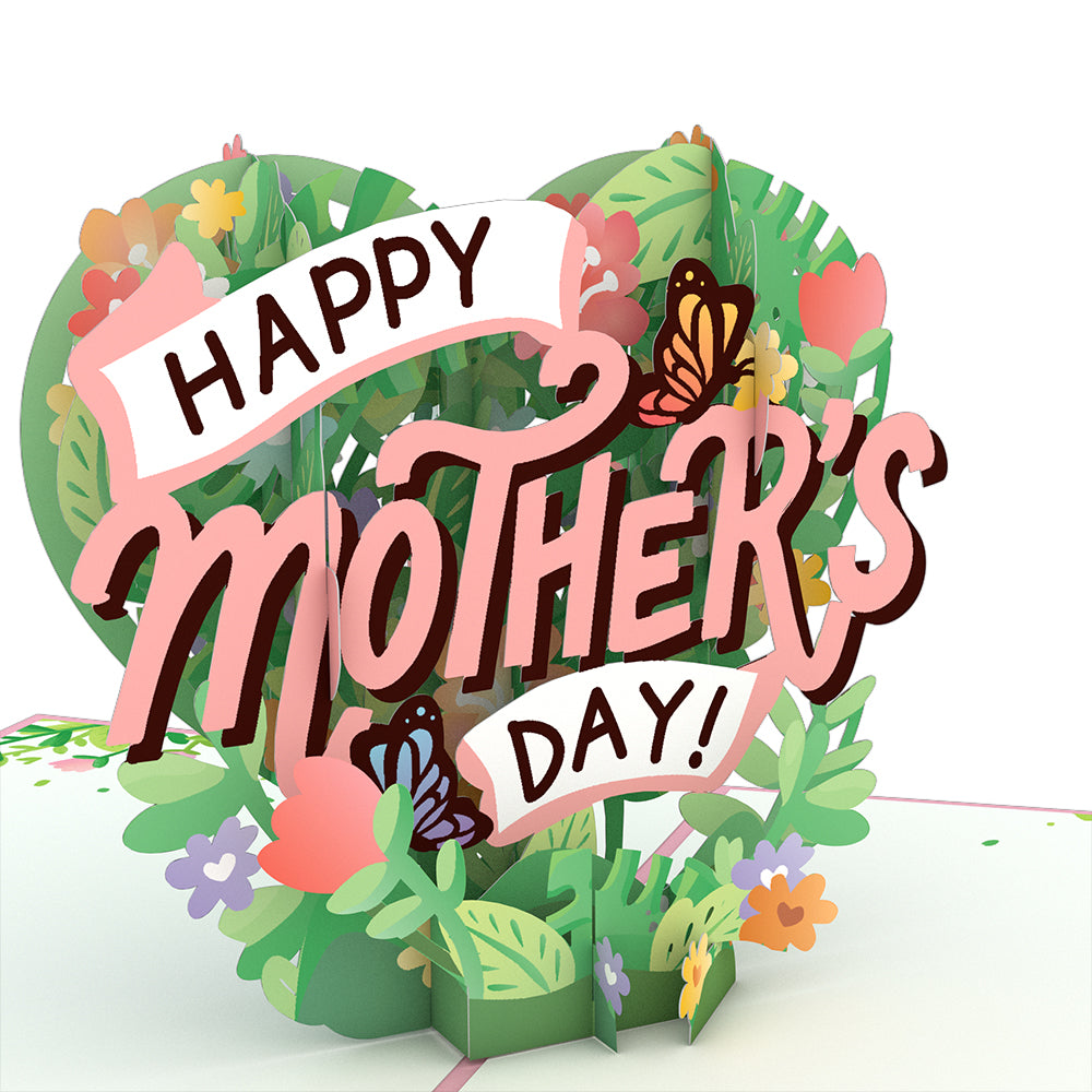 Mother's Day Heart Pop-Up Card