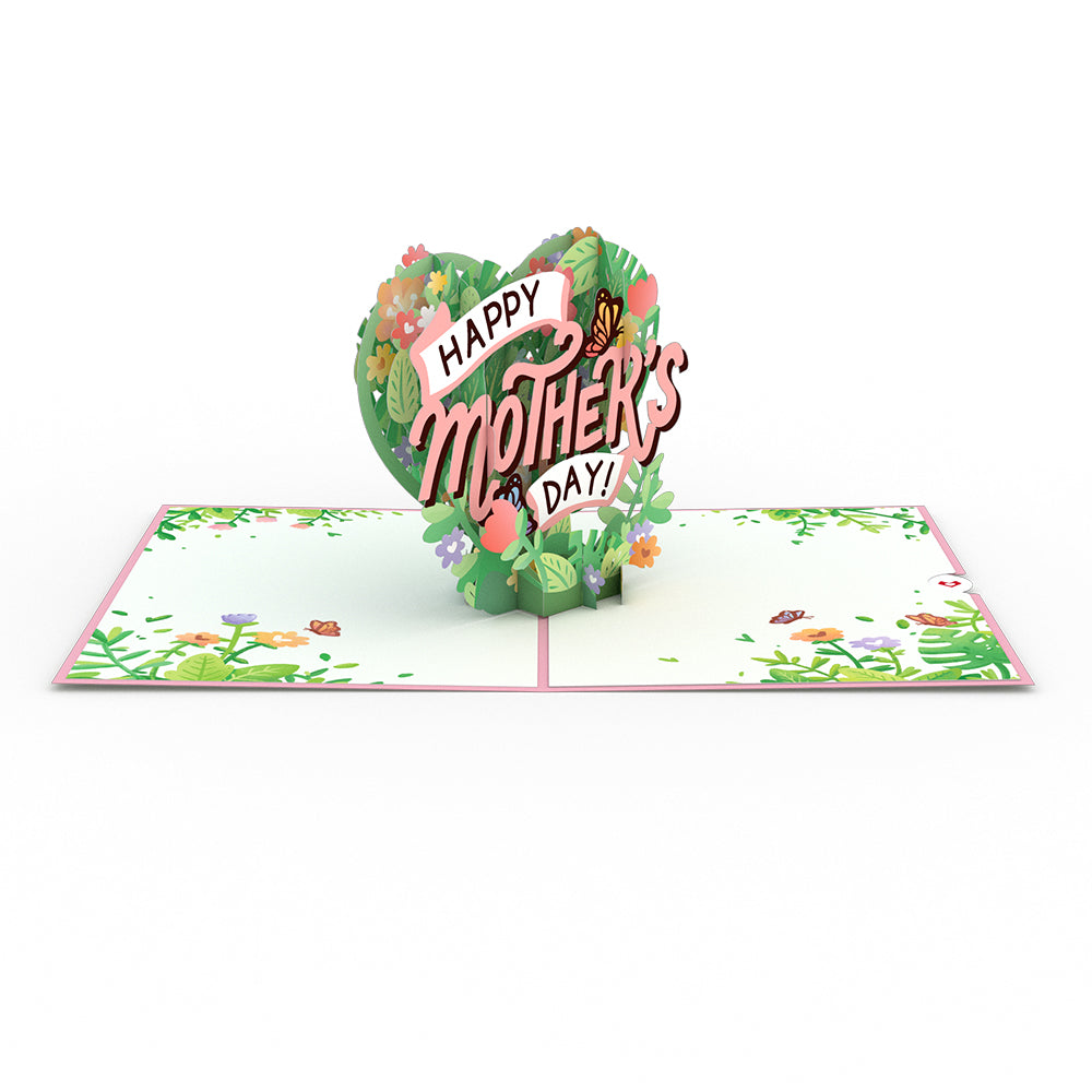 Mother's Day Heart Pop-Up Card