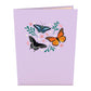 Garden Butterflies Pop-Up Card