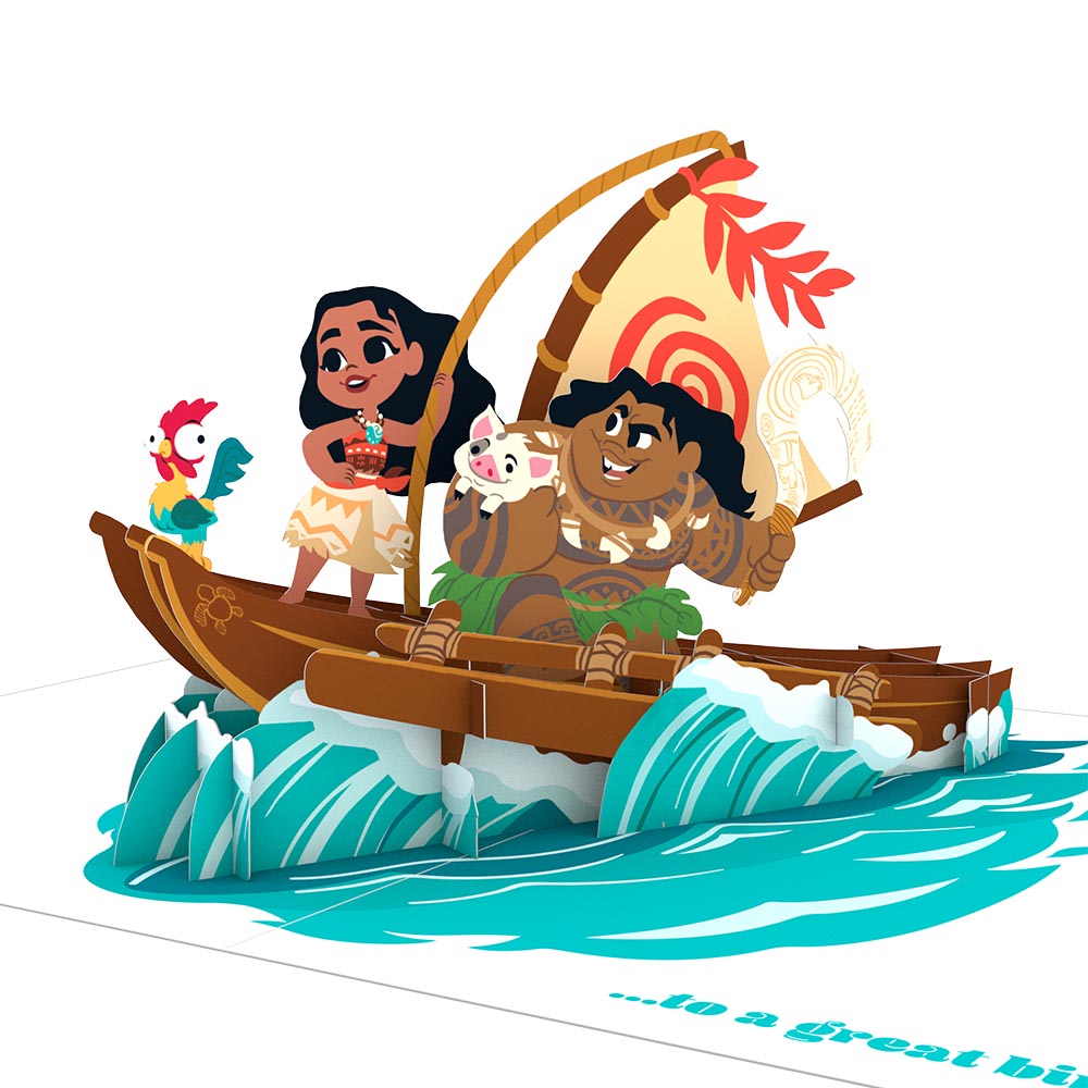 Playpop Card™: Disney Moana's Birthday Adventure