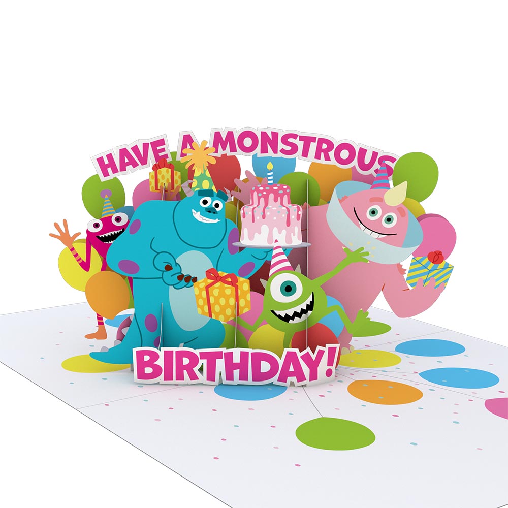 Playpop Card™: Disney Pixar Monsters, Inc. Monstrous Birthday