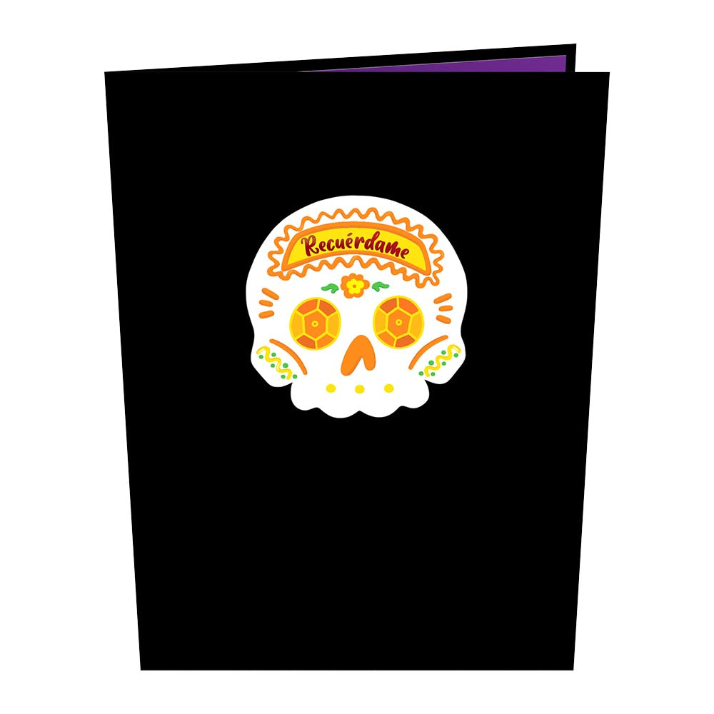 Día de los Muertos Marigold Pop-Up Card