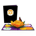 Día de los Muertos Marigold Pop-Up Card