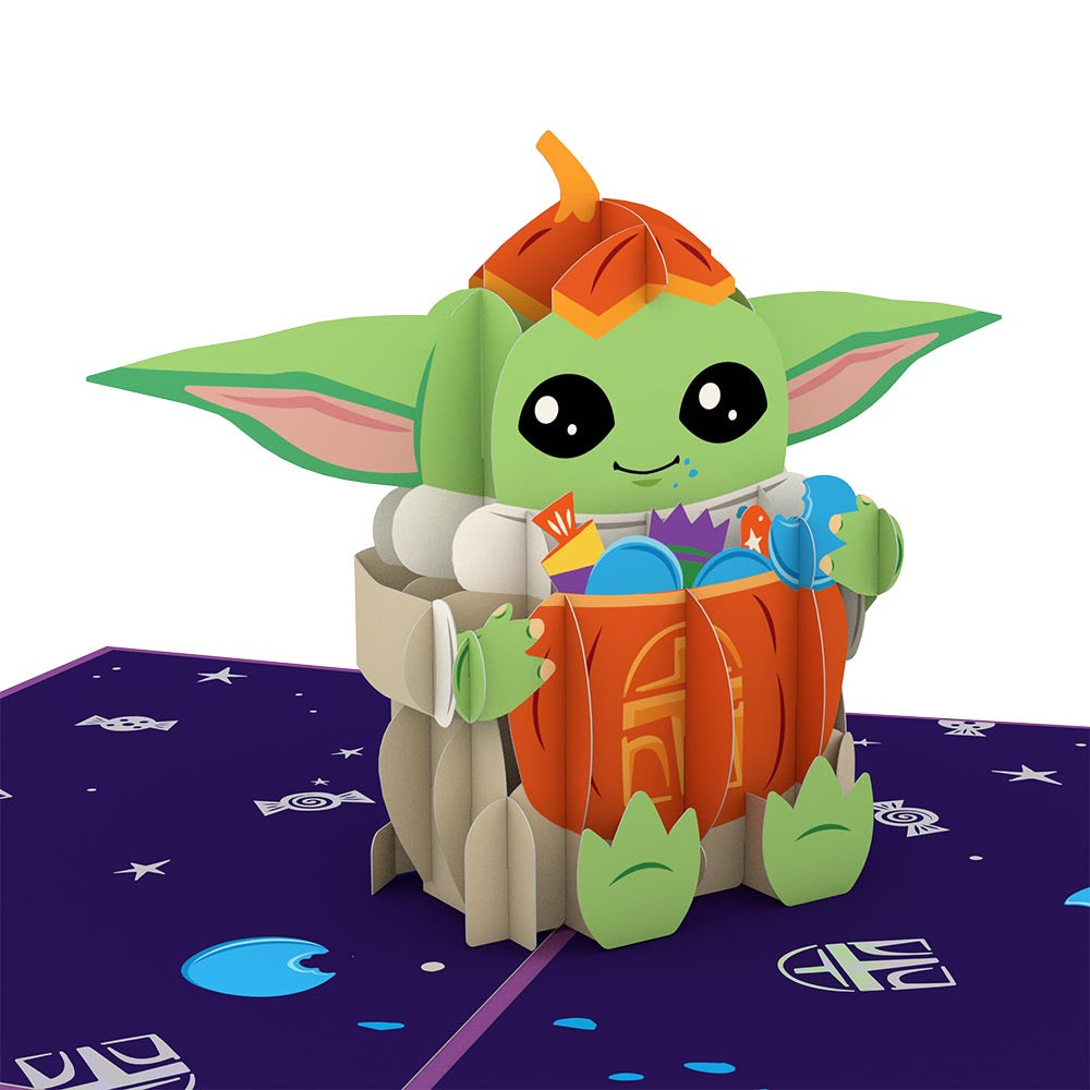 Star Wars™ The Mandalorian™ Grogu™ No Tricks All Treats Pop-Up Card