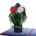 Disney Tim Burton's The Nightmare Before Christmas Card with Mini Bouquet