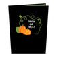 Halloween Card with Pumpkin Pop-Up Gift