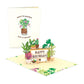 Happy Birthday Plants Pop-Up Card