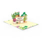 Happy Birthday Plants Pop-Up Card